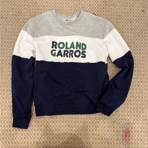 Roland Garros Colorblock Sweatshirt